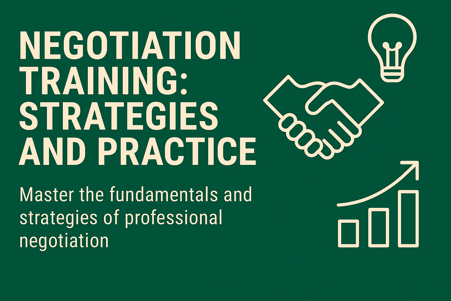 Formation Négociation : Stratégies et Pratique